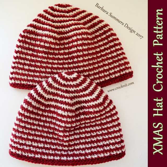 free crochet patterns, crochet hats, beanies, christmas, xmas, how to crochet,