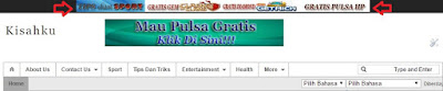 banner header