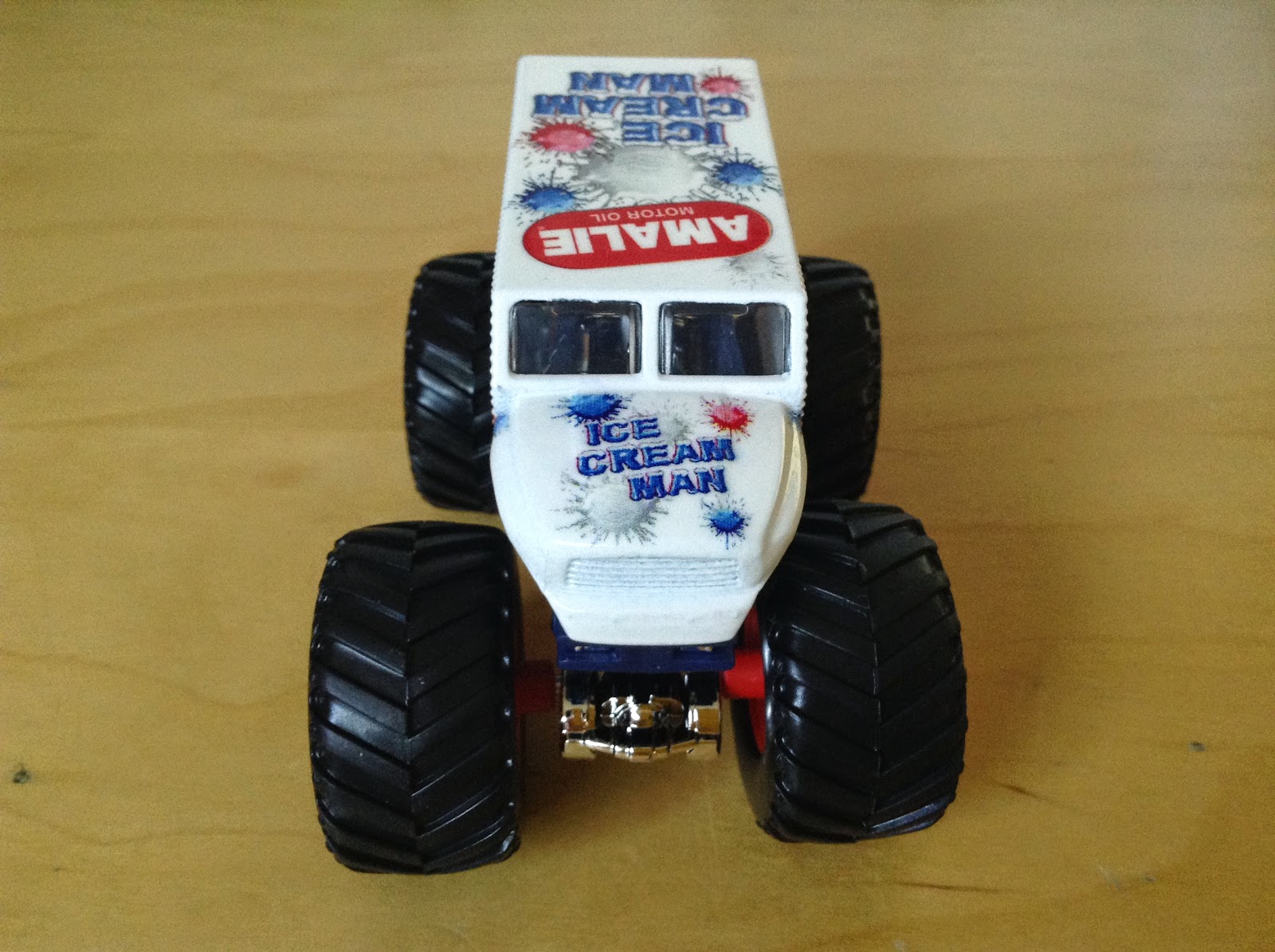 JULIAN'S HOT WHEELS BLOG Ice Cream Man Monster Jam Truck (New for 2015)