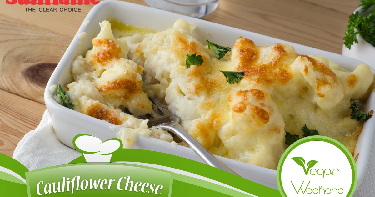 Recipes BAKED CAULIFLOWER CHEESE