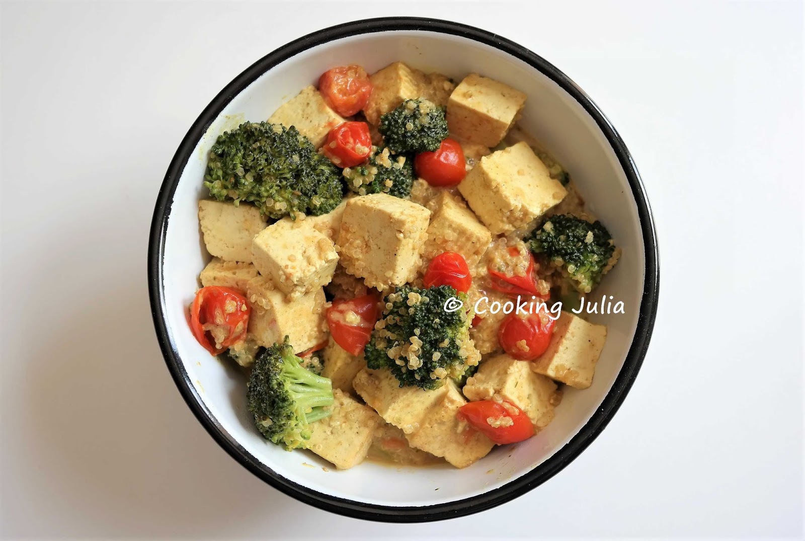Cooking Julia Curry De Tofu Au Brocoli