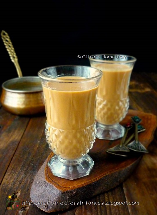 Citra's Home Diary Hot Drink recipe; Caramel Coffee Milk / Susu