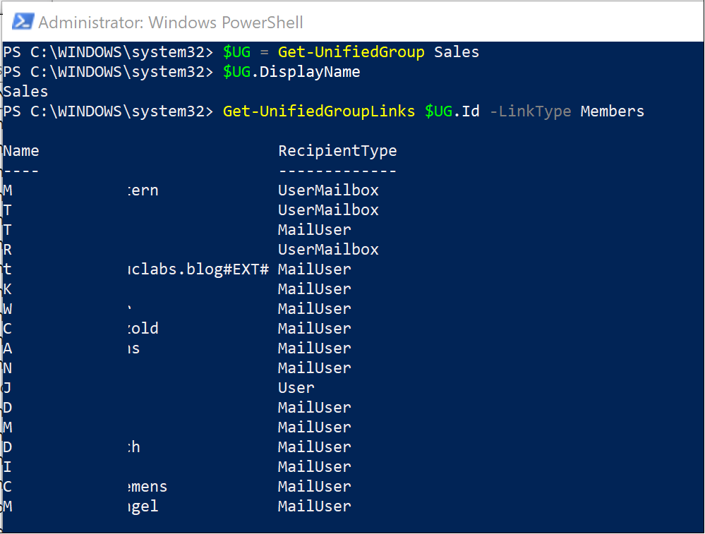 Get Members From Unified Groups get-members-from-unified-groups