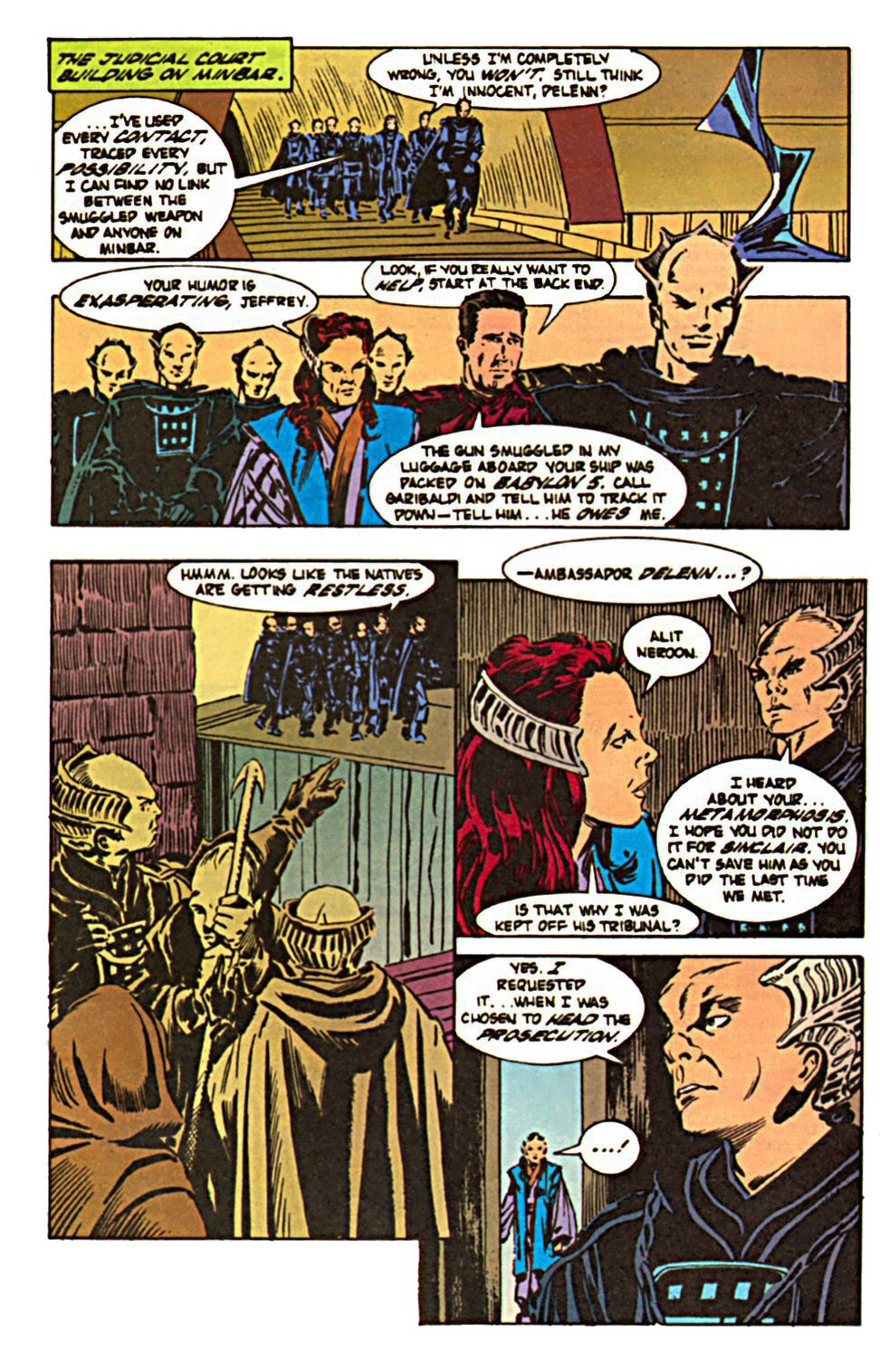 Read online Babylon 5 (1995) comic -  Issue #3 - 12