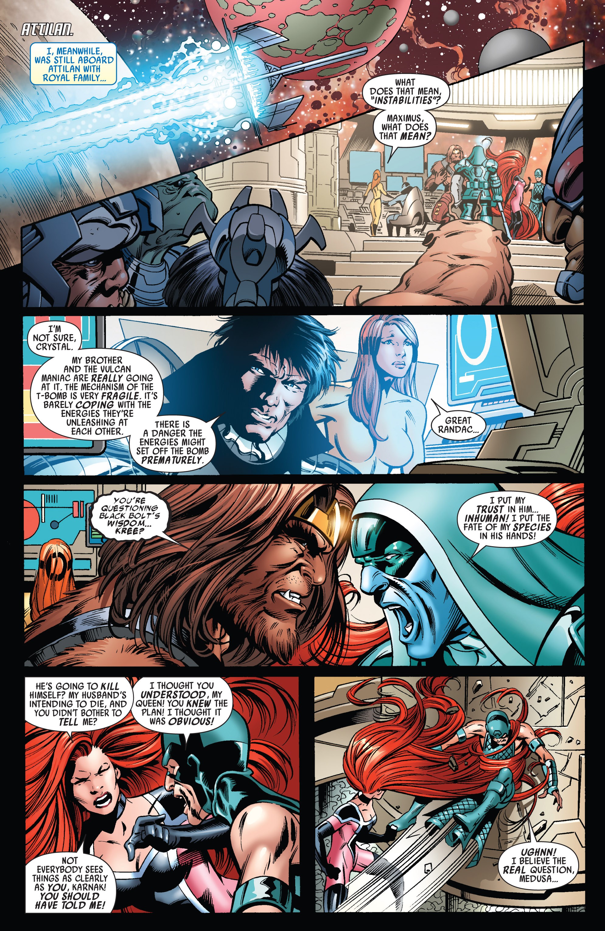 Read online War of Kings comic -  Issue #6 - 7