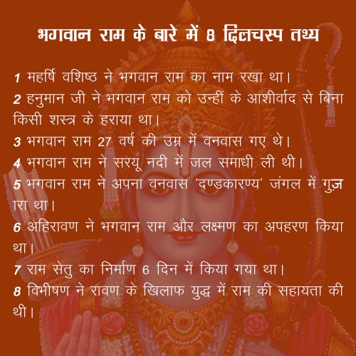 Ram Navami par janiye Bhagwan Ram ki zindagi ki anjani batain. 