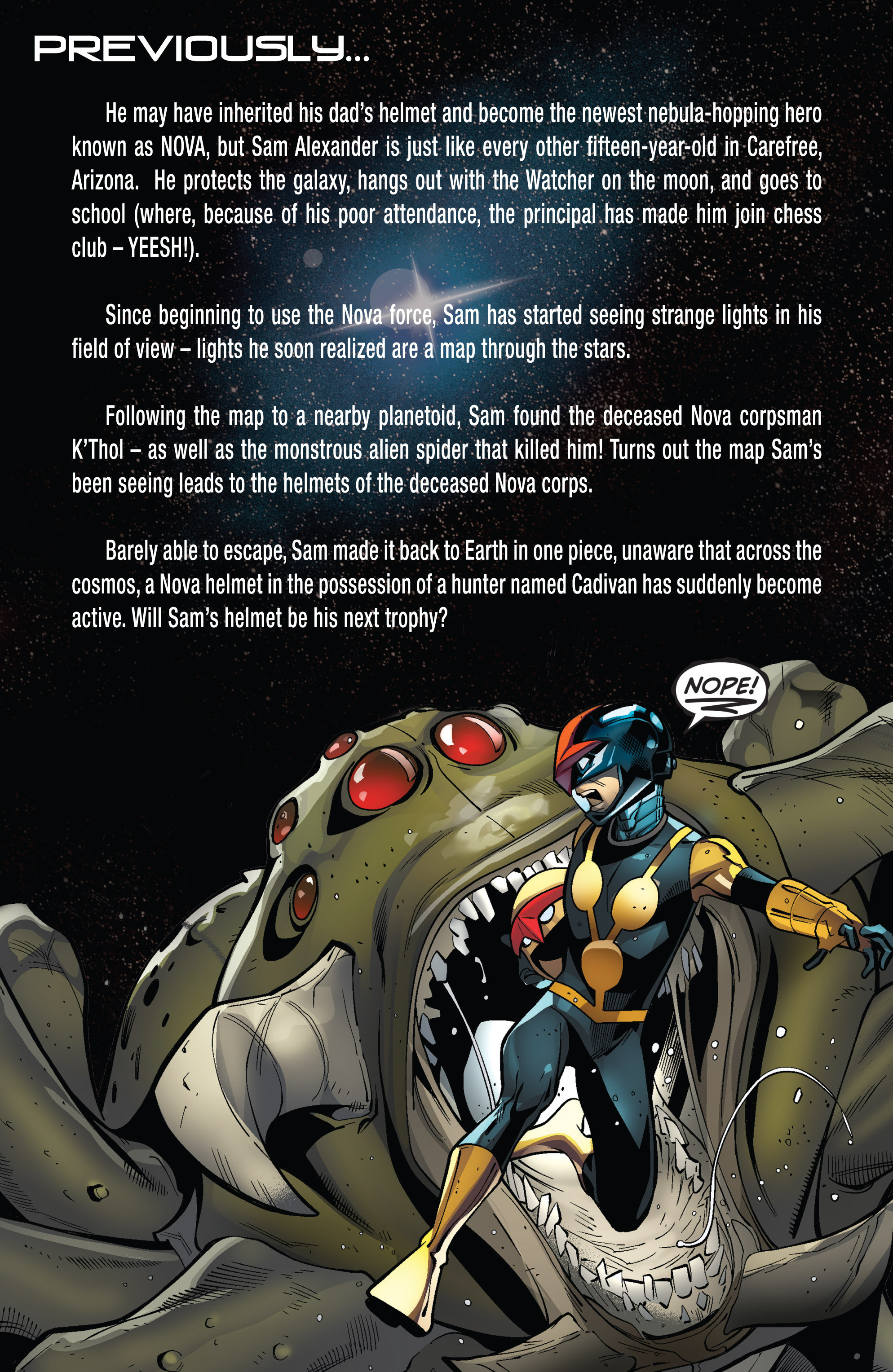 Read online Nova (2013) comic -  Issue #12 - 3