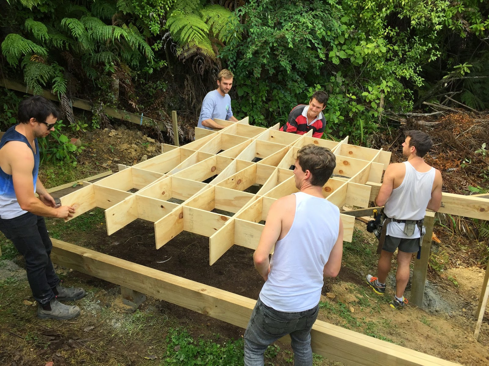 CLICK-RAFT: click-raft 10m2 unit - assembly
