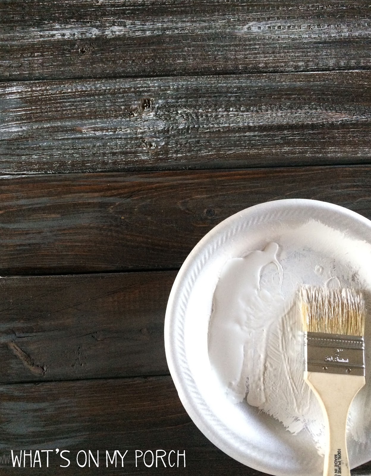 My Porch Prints How to Make New Wood Look Weathered