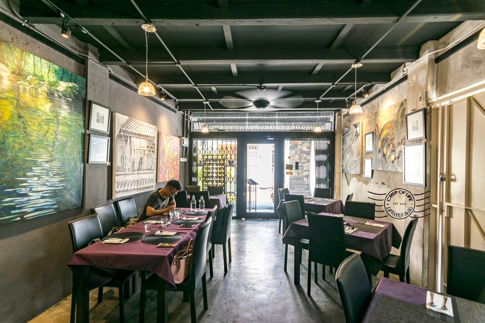 Kesum Art Restaurant Stewart Lane, Penang Crisp of Life