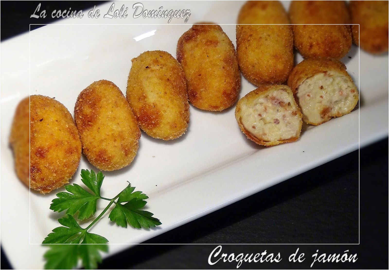 La cocina de Loli Domínguez Croquetas de jamón