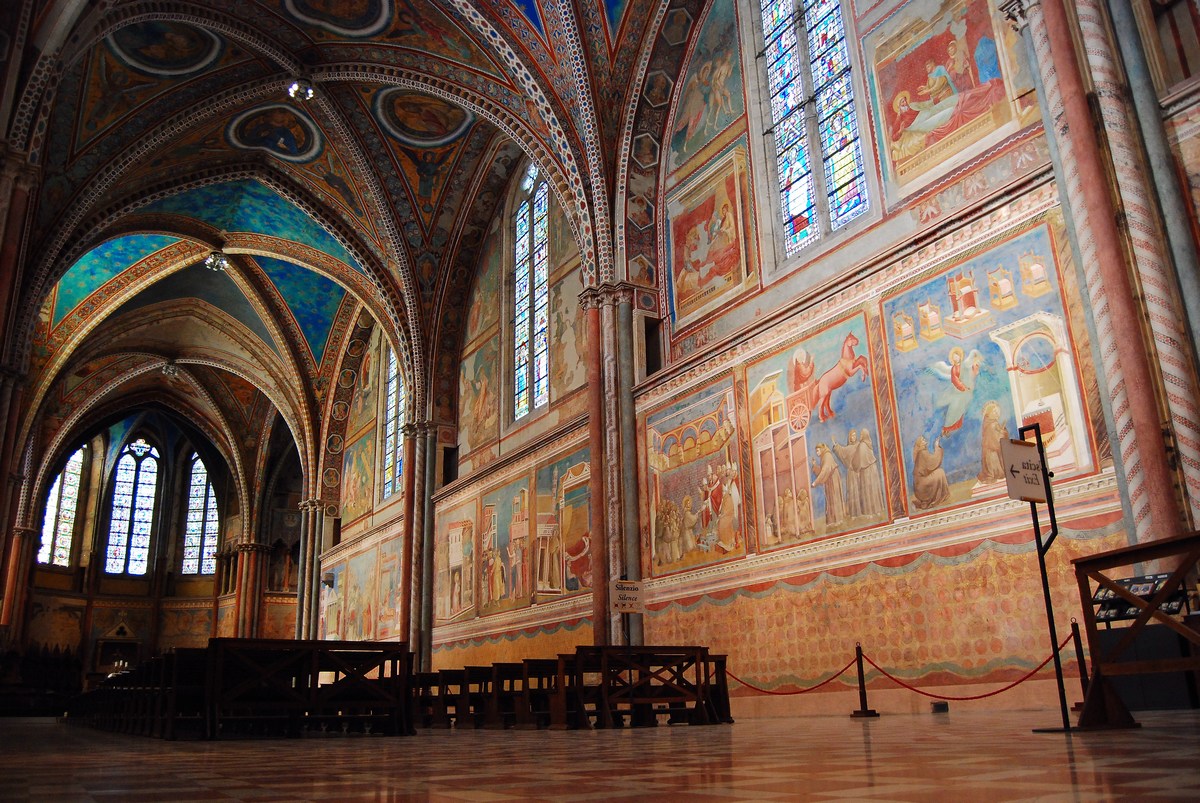 Italie Assise, de Saint François à Giotto Les routes de tous les