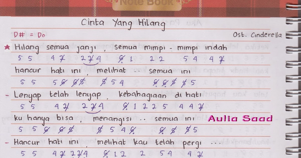 Chord Hilang Semua Janji Chord Walls