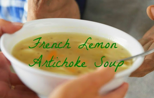 vegan artichoke soup