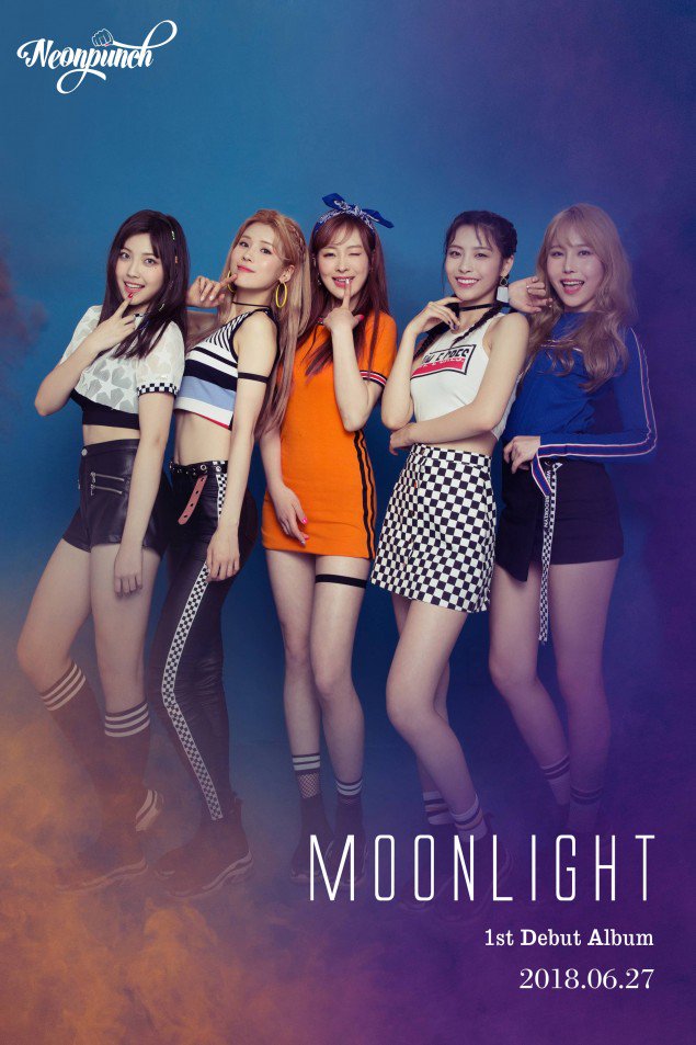 [DEBUT] Neon Punch (네온펀치) se darán a conocer con "Moonlight" BA NA NA