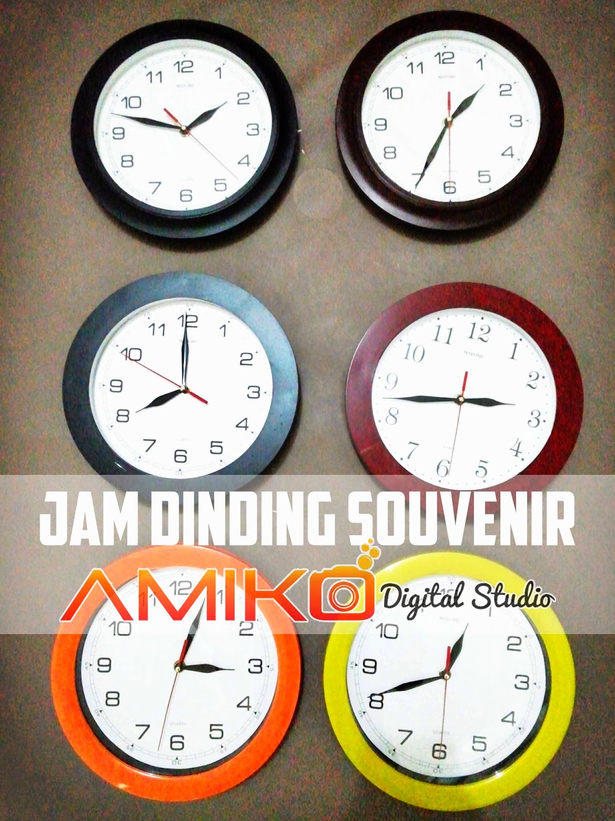 AMIKO DIGITAL STUDIO SURABAYA AMIKO PRODUK PROMOSI Pesan Buat Jam