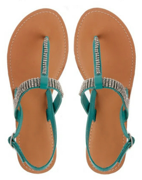 Sizzling hot! summer sandals