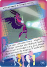My Little Pony Midnight Sparkle vs. Daydream Shimmer Equestrian Friends Trading Card