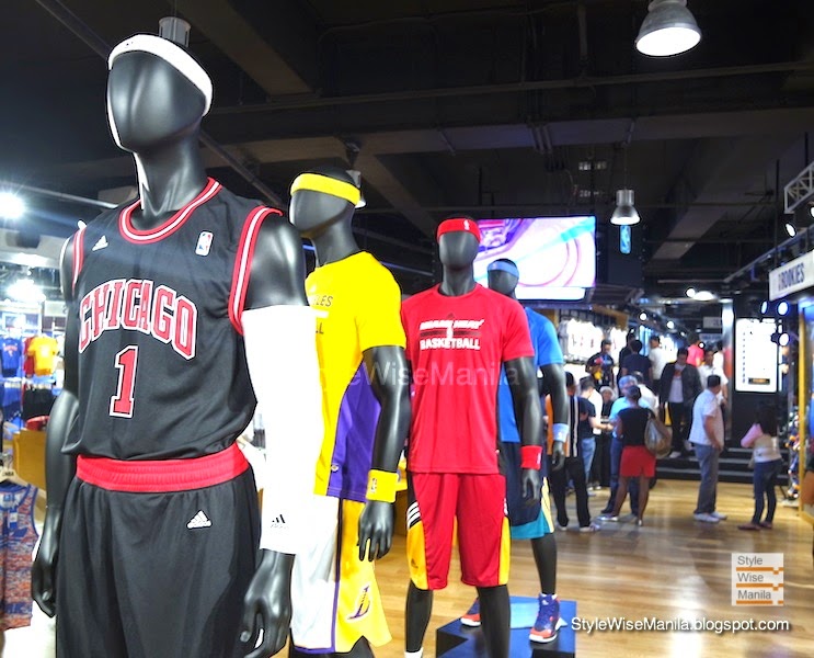 Style Wise Manila New NBA Store Philippines In Photos