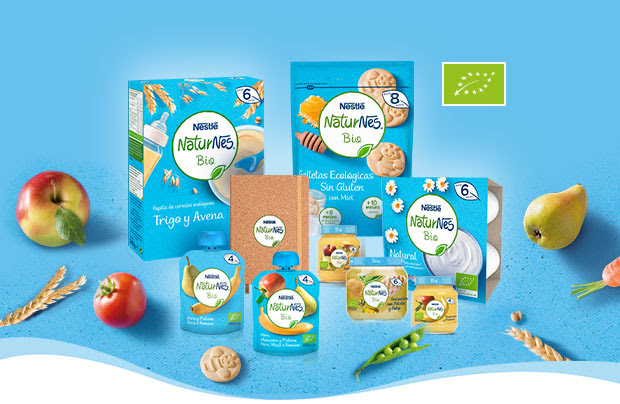 Productos ecológicos Naturnes Bio Nestle