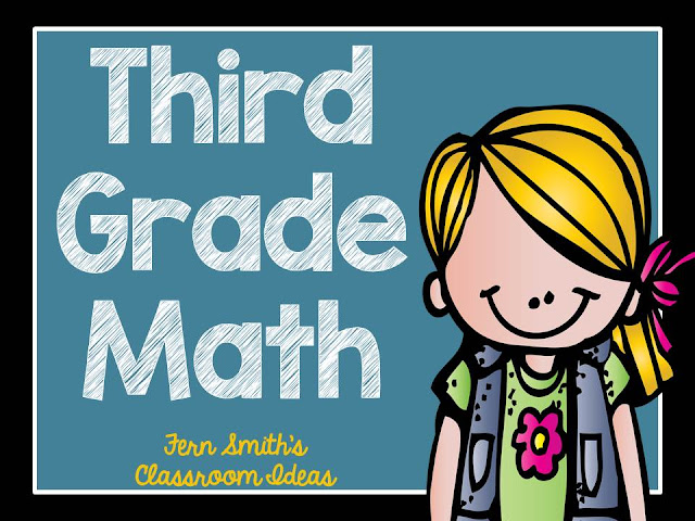 Third Grade Go Math Chapter One Task Cards Fern