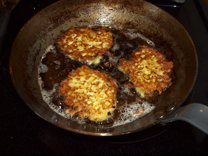Pellet Smoker Cooking: My take on Izzy's Potato Pancakes