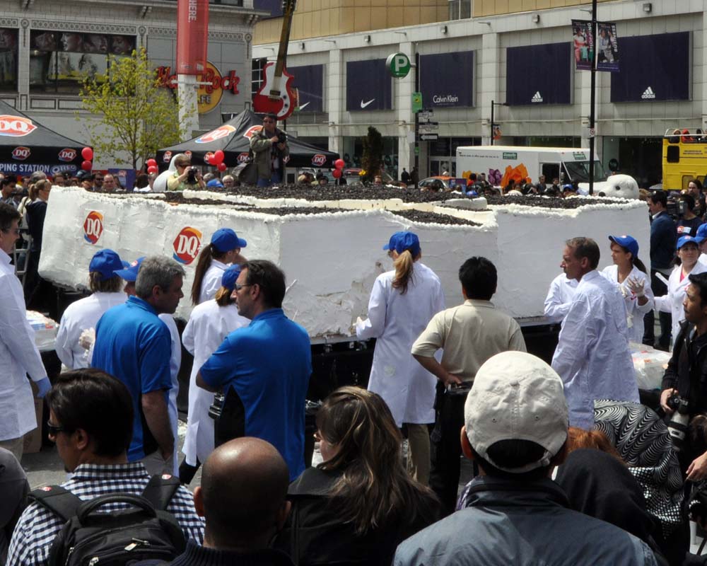 Toronto Grand Prix Tourist A Toronto Blog DQ World's Largest Ice