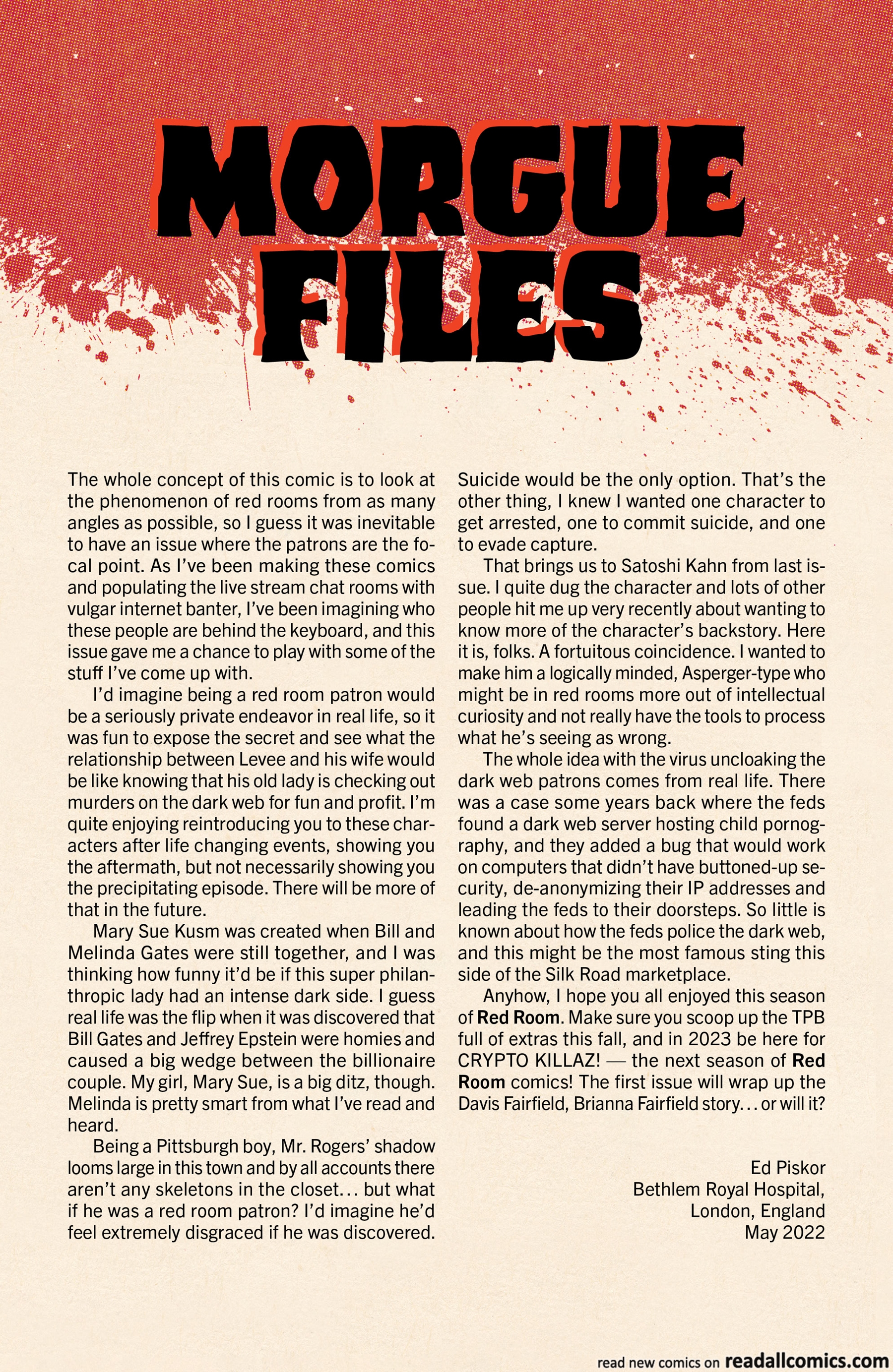 Red Room: Trigger Warnings chapter 4 page 30