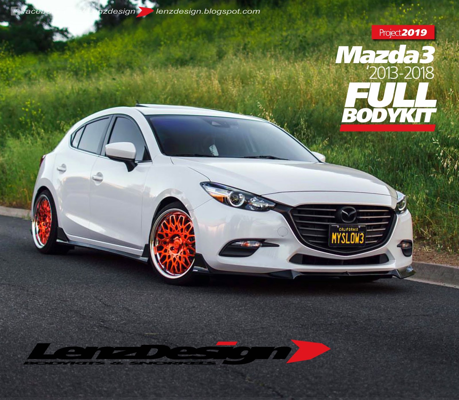 Mazda 3 Hatchback Wide Body Kit