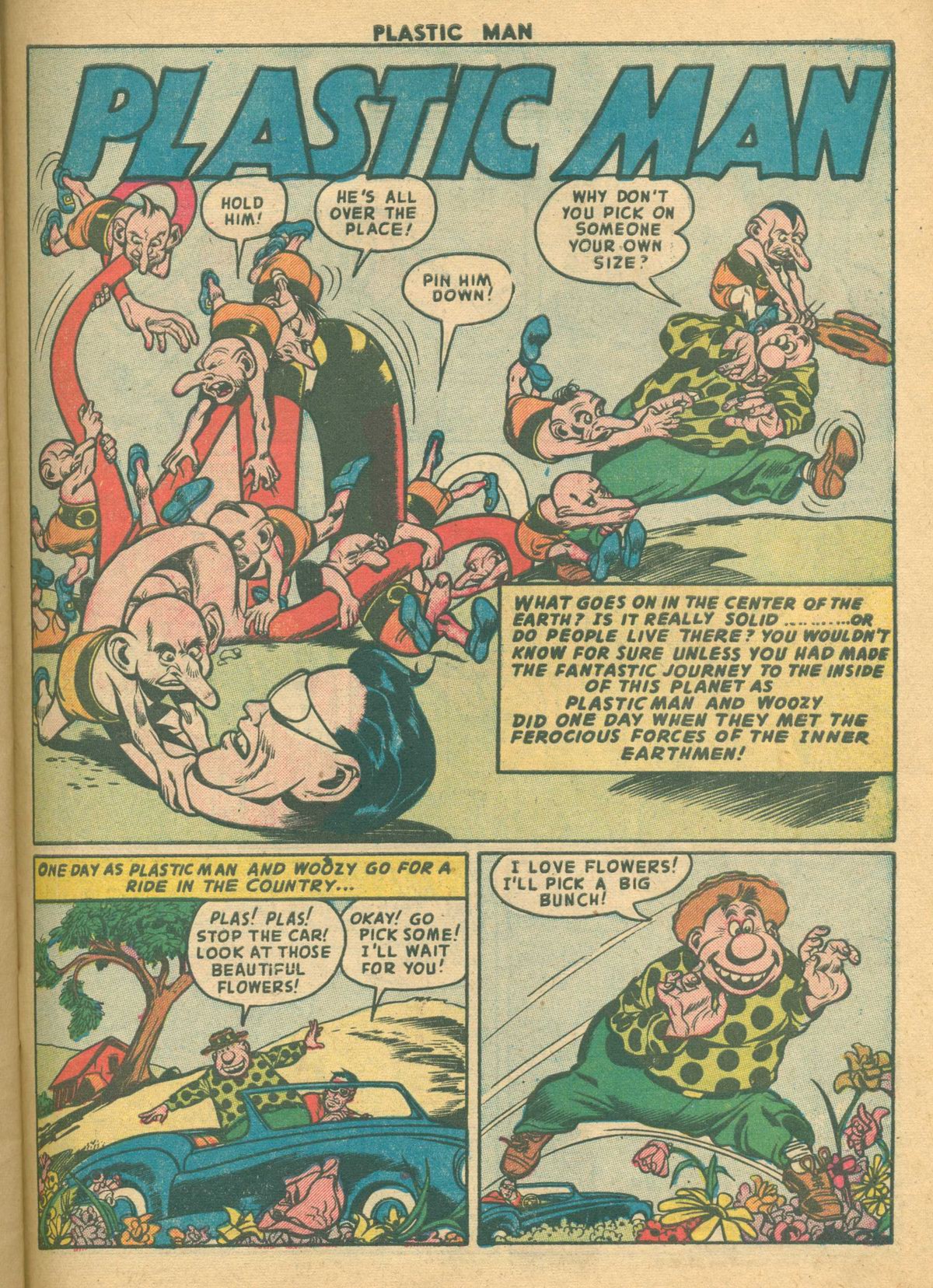 Read online Plastic Man (1943) comic -  Issue #37 - 27