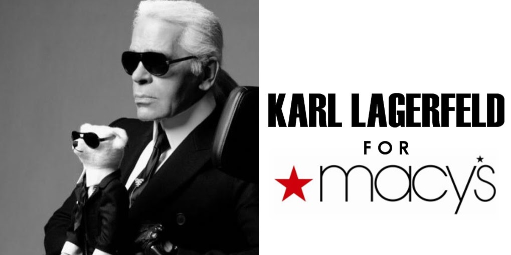 today i want...: Karl Lagerfeld at Macy's