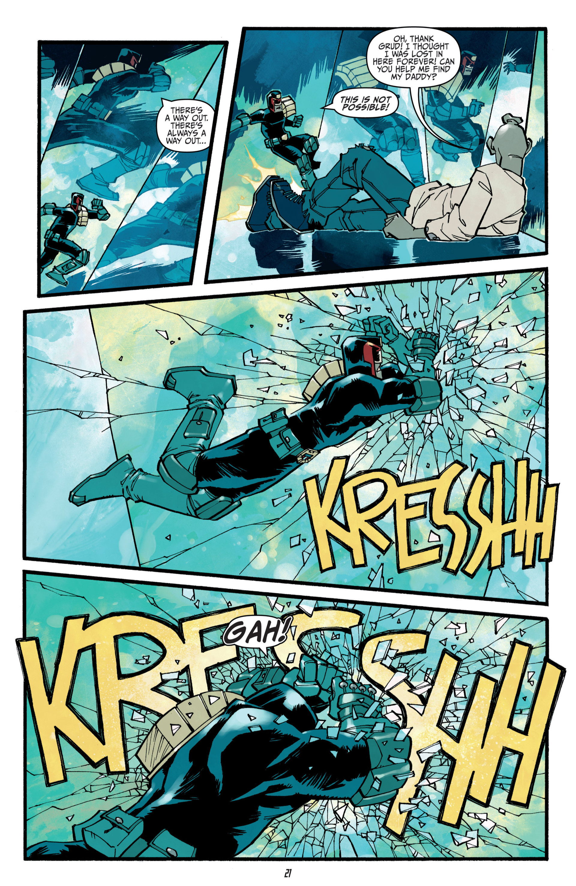 Read online Judge Dredd (2012) comic -  Issue #9 - 22