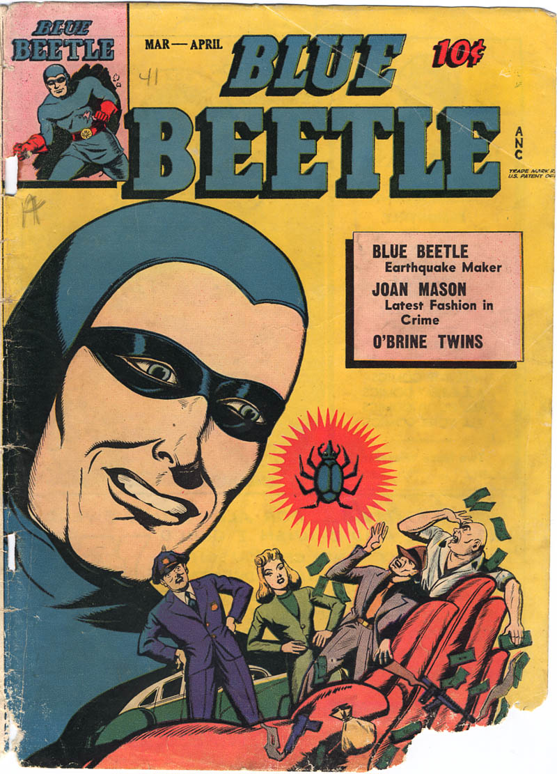 Read online The Blue Beetle comic -  Issue #42 - 1