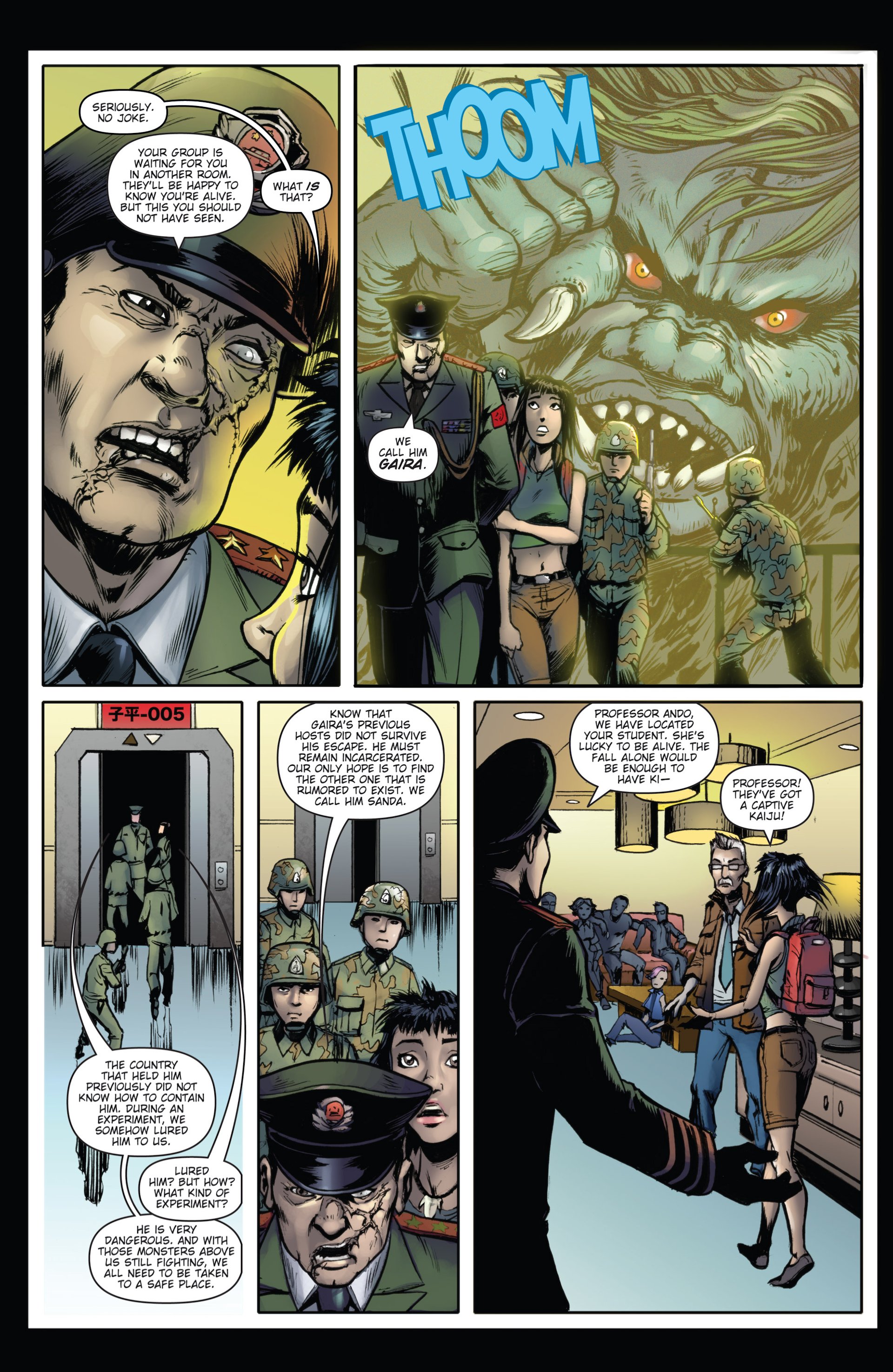 Read online Godzilla: Rulers of Earth comic -  Issue #5 - 11