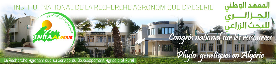 CONGRES NATIONAL SUR LES RESSOURCES PHYTOGENETIQUES