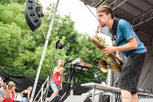 Moon Hooch at Riverfest Elora 2018 at Bissell Park on August 18, 2018 Photo by John Ordean at One In Ten Words oneintenwords.com toronto indie alternative live music blog concert photography pictures photos