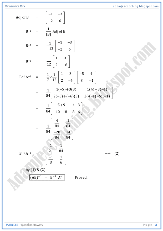 matrices-question-answers-mathematics-10th