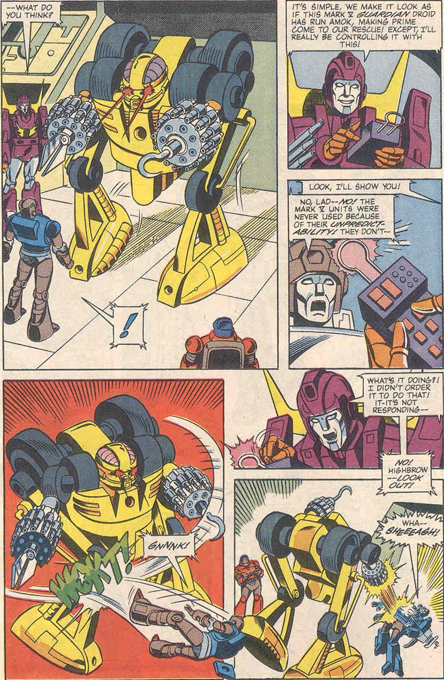 Read online The Transformers (1984) comic -  Issue #60 - 11
