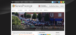 NewsPrompt Wordpress Template Is a Simple And Premium Wordpress Template