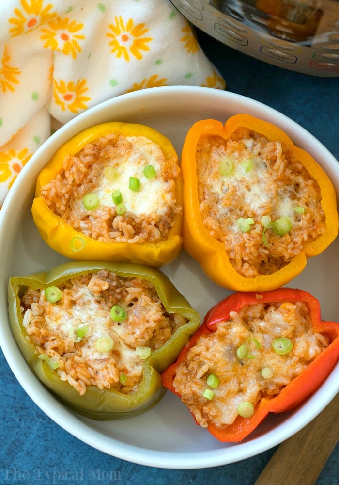 Easy Instant Pot Stuffed Peppers Enjoyed Life