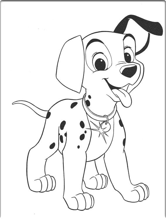 dalmation coloring book pages - photo #4