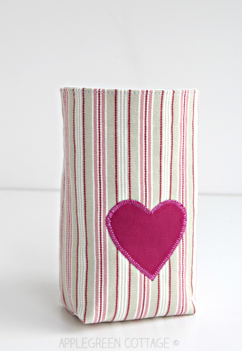 How To Make A Hanging Storage Basket AppleGreen Cottage