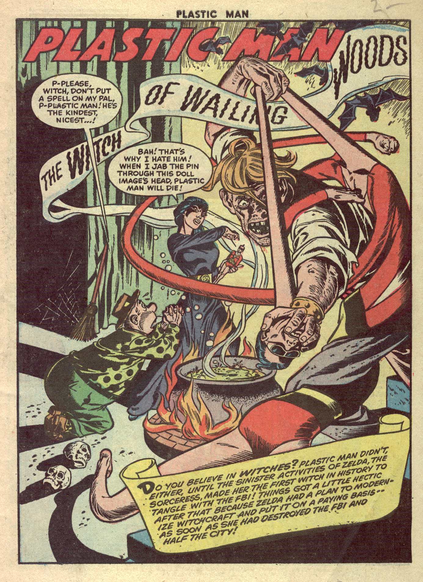 Read online Plastic Man (1943) comic -  Issue #42 - 3