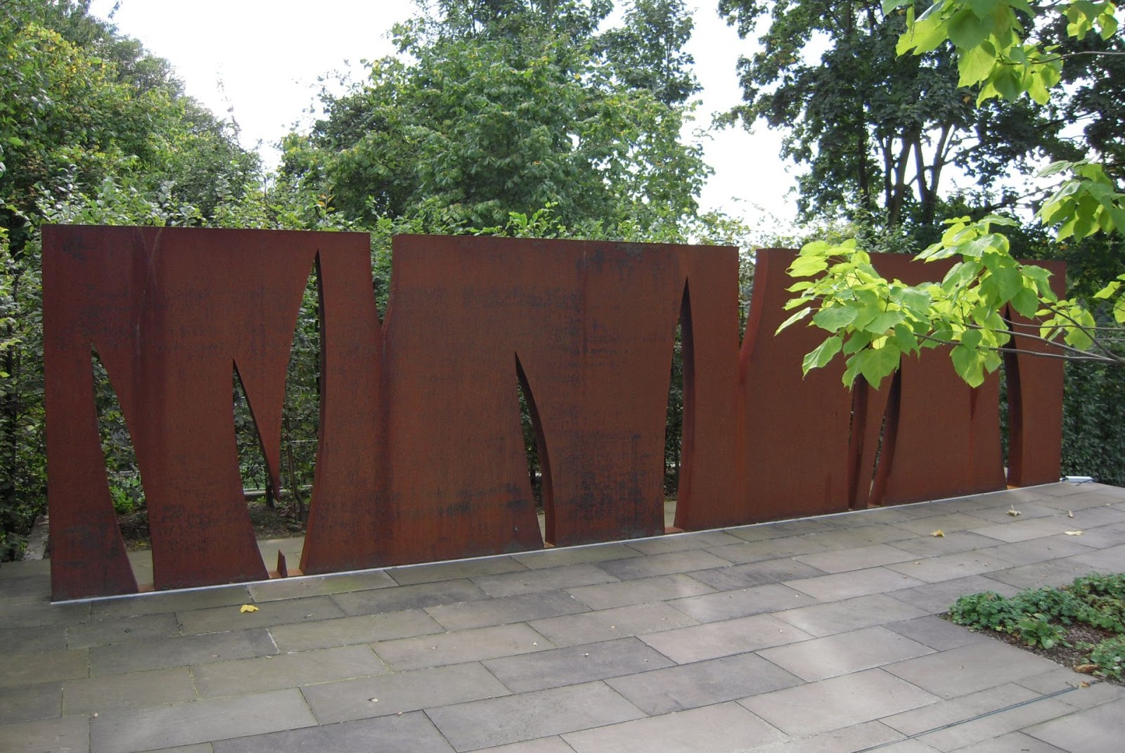 Trennwand Garten Corten FRÖBEL METALLBAU