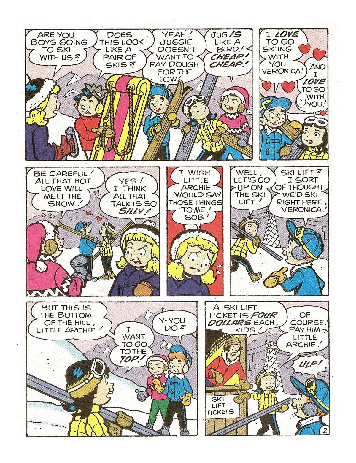 Read online Jughead's Double Digest Magazine comic -  Issue #36 - 125