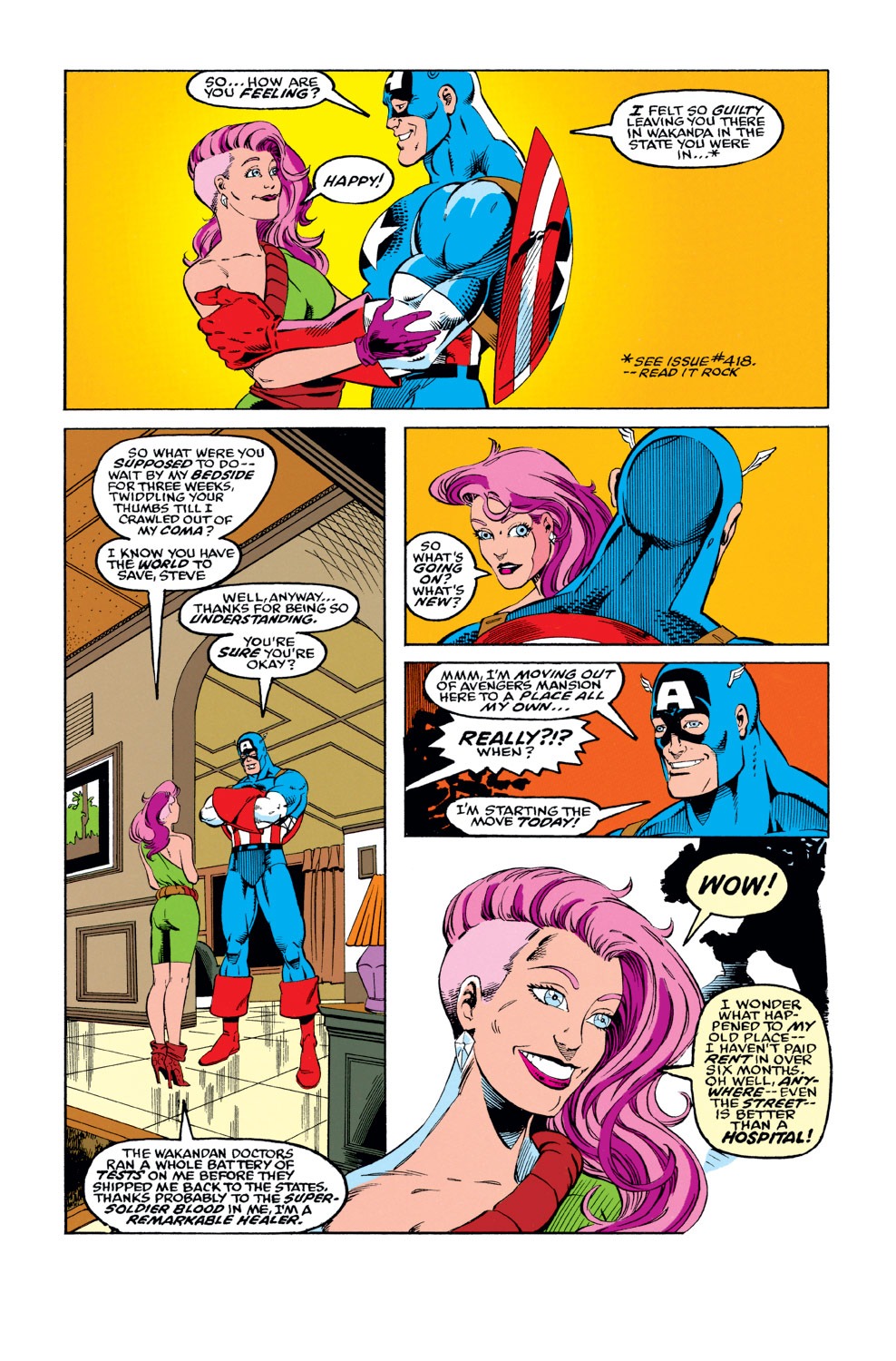 Captain America (1968) Issue #424 #374 - English 3
