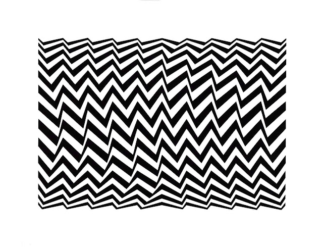 Bridget Riley Bridget Riley art, zigzag