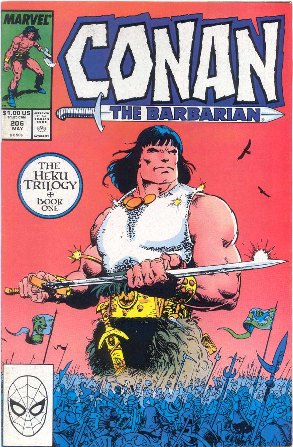 Read online Conan the Barbarian (1970) comic -  Issue #206 - 1