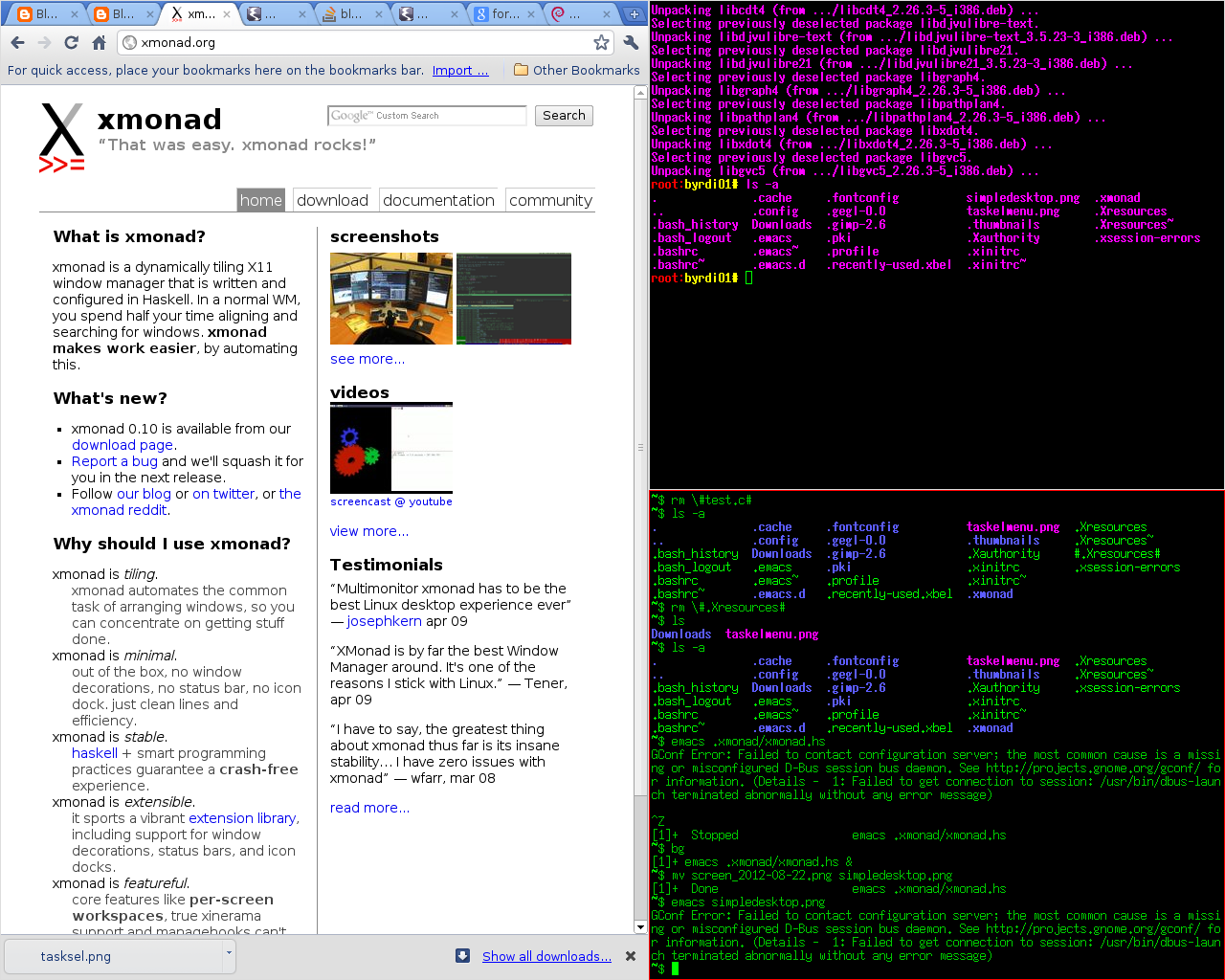 customize uxterm customize uxterm