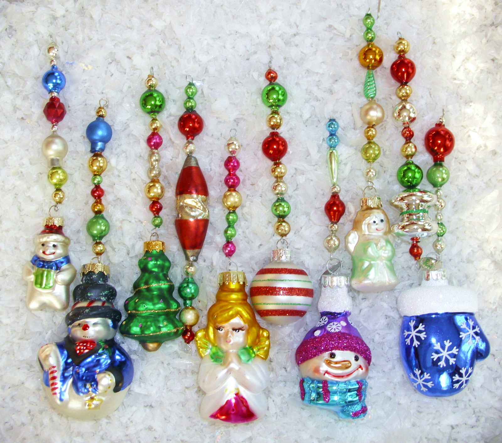 Rebecca Jayne Vintage Mercury Glass Ornaments